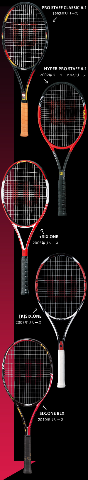 テニスラケット ウィルソン プロ スタッフ クラッシック 95 (G3)WILSON Pro Staff Classic 95 中国製95平方インチ長さ